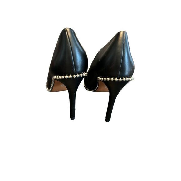 Blacktree Black Pearl Embellished Stiletto Heels sz 8 womens - Picture 6 of 14